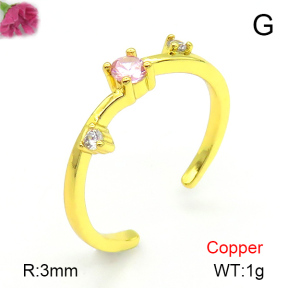 Fashion Copper Ring  F7R400510aajl-L024