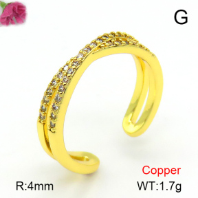 Fashion Copper Ring  F7R400512baka-L024