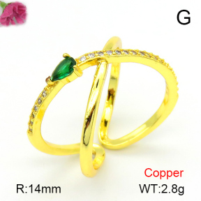 Fashion Copper Ring  F7R400520ablb-L024