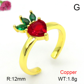 Fashion Copper Ring  F7R400527baka-L024