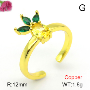 Fashion Copper Ring  F7R400528baka-L024