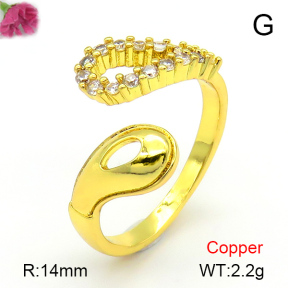 Fashion Copper Ring  F7R400529baka-L024