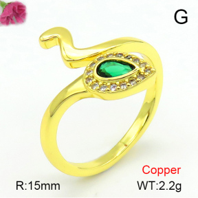 Fashion Copper Ring  F7R400535aajl-L024