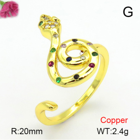 Fashion Copper Ring  F7R400536aajl-L024