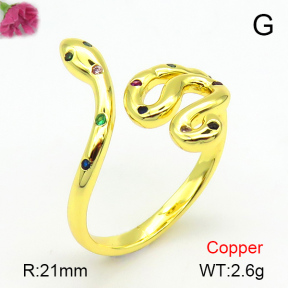 Fashion Copper Ring  F7R400537aajl-L024