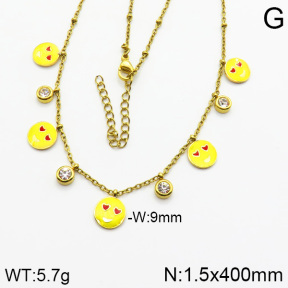 Stainless Steel Necklace  2N3000397bbov-698