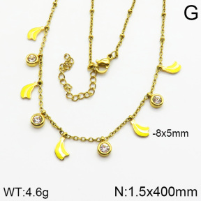 Stainless Steel Necklace  2N3000398bbov-698