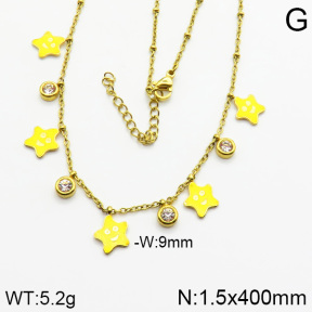 Stainless Steel Necklace  2N3000399bbov-698