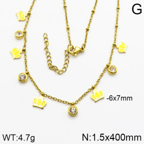 Stainless Steel Necklace  2N3000400bbov-698