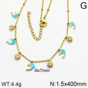 Stainless Steel Necklace  2N3000403bbov-698