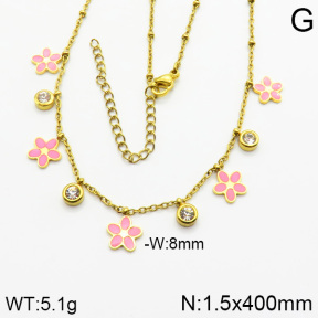 Stainless Steel Necklace  2N3000404bbov-698