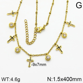 Stainless Steel Necklace  2N3000406bbov-698