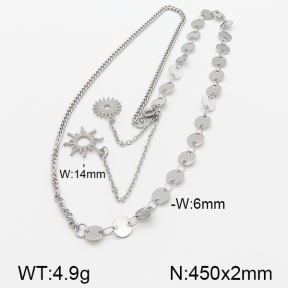 Stainless Steel Necklace  5N2000910bbov-350