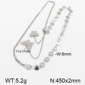 Stainless Steel Necklace  5N2000913bbov-350