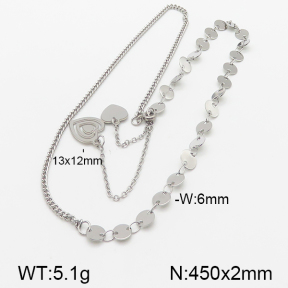 Stainless Steel Necklace  5N2000915bbov-350