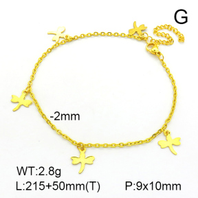 Stainless Steel Anklets  7A9000081bbov-635