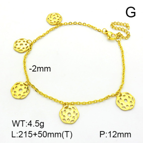 Stainless Steel Anklets  7A9000086bbov-635