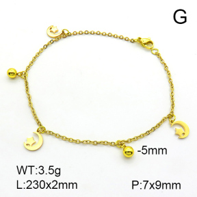 Stainless Steel Anklets  7A9000087bbov-635