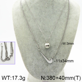 Stainless Steel Necklace  2N2000642bbov-434