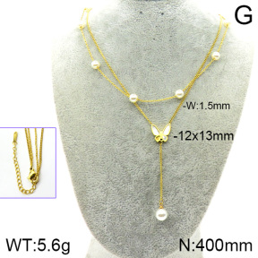 Stainless Steel Necklace  2N3000414bhil-434