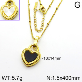 Stainless Steel Necklace  2N4000343bbov-434