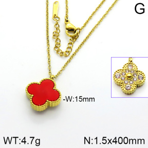 Stainless Steel Necklace  2N4000346vbmb-434