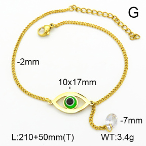 Stainless Steel Anklets  7A9000110aakl-418