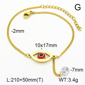 Stainless Steel Anklets  7A9000111aakl-418