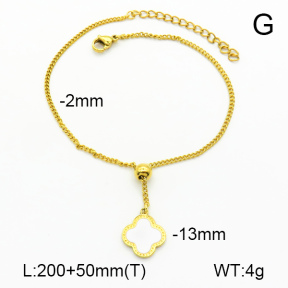Stainless Steel Anklets  7A9000118aakl-418