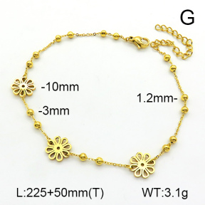Stainless Steel Anklets  7A9000123aakl-418