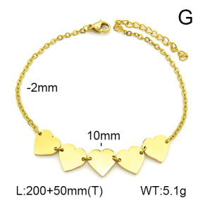 Stainless Steel Anklets  7A9000133aakl-418