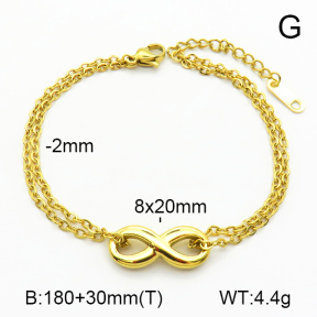 Stainless Steel Bracelet  7B2000102vbnb-418