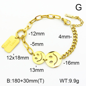 Stainless Steel Bracelet  7B2000107vbpb-418