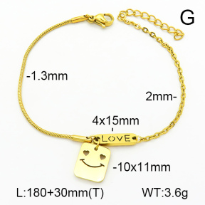 Stainless Steel Bracelet  7B2000110aakl-418