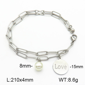 Stainless Steel Bracelet  7B3000110vbmb-418