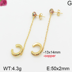 Fashion Copper Earrings  F5E400373bhia-J111