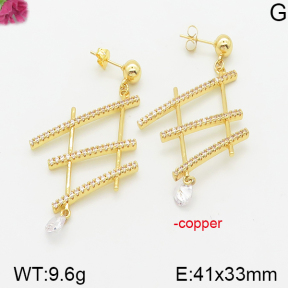 Fashion Copper Earrings  F5E400374vhnv-J111