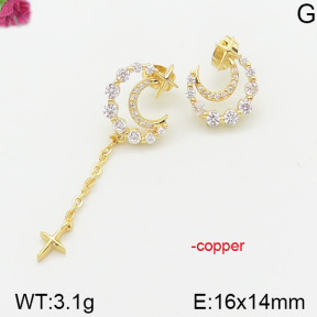 Fashion Copper Earrings  F5E400375ahjb-J111