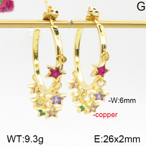 Fashion Copper Earrings  F5E400384vhnv-J111