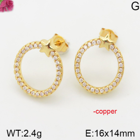 Fashion Copper Earrings  F5E400434bhva-J111