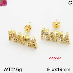 Fashion Copper Earrings  F5E400437bhva-J111