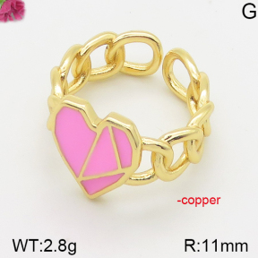Fashion Copper Ring  F5R300031bbov-J111