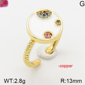 Fashion Copper Ring  F5R300037bbov-J111