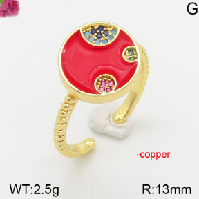 Fashion Copper Ring  F5R300040bbov-J111