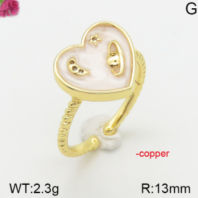 Fashion Copper Ring  F5R300042bbov-J111