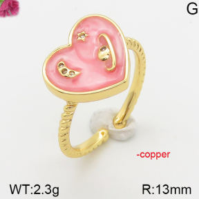 Fashion Copper Ring  F5R300044bbov-J111