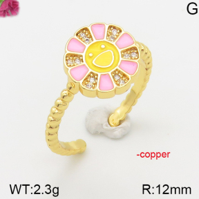 Fashion Copper Ring  F5R300045bbov-J111