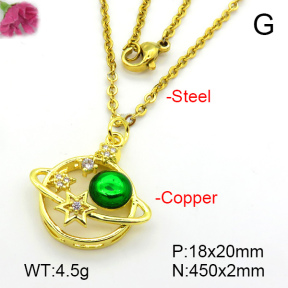 Fashion Copper Necklace  F7N300230avja-L024
