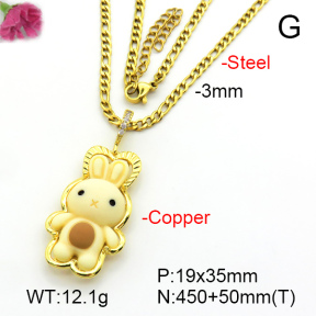 Fashion Copper Necklace  F7N300248vbmb-G030