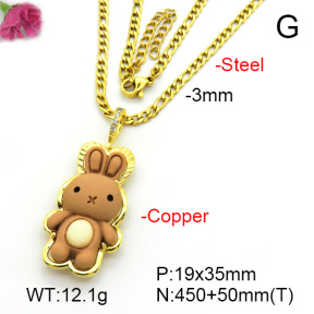 Fashion Copper Necklace  F7N300249vbmb-G030